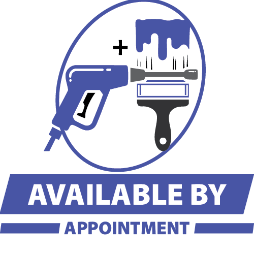 Avaialble By Appointment badge